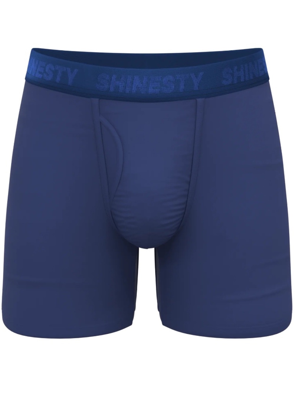 1340 NWT Shinesty The Bloom Moon Ball Hammock Boxer Brief With Fly – L – Blue
